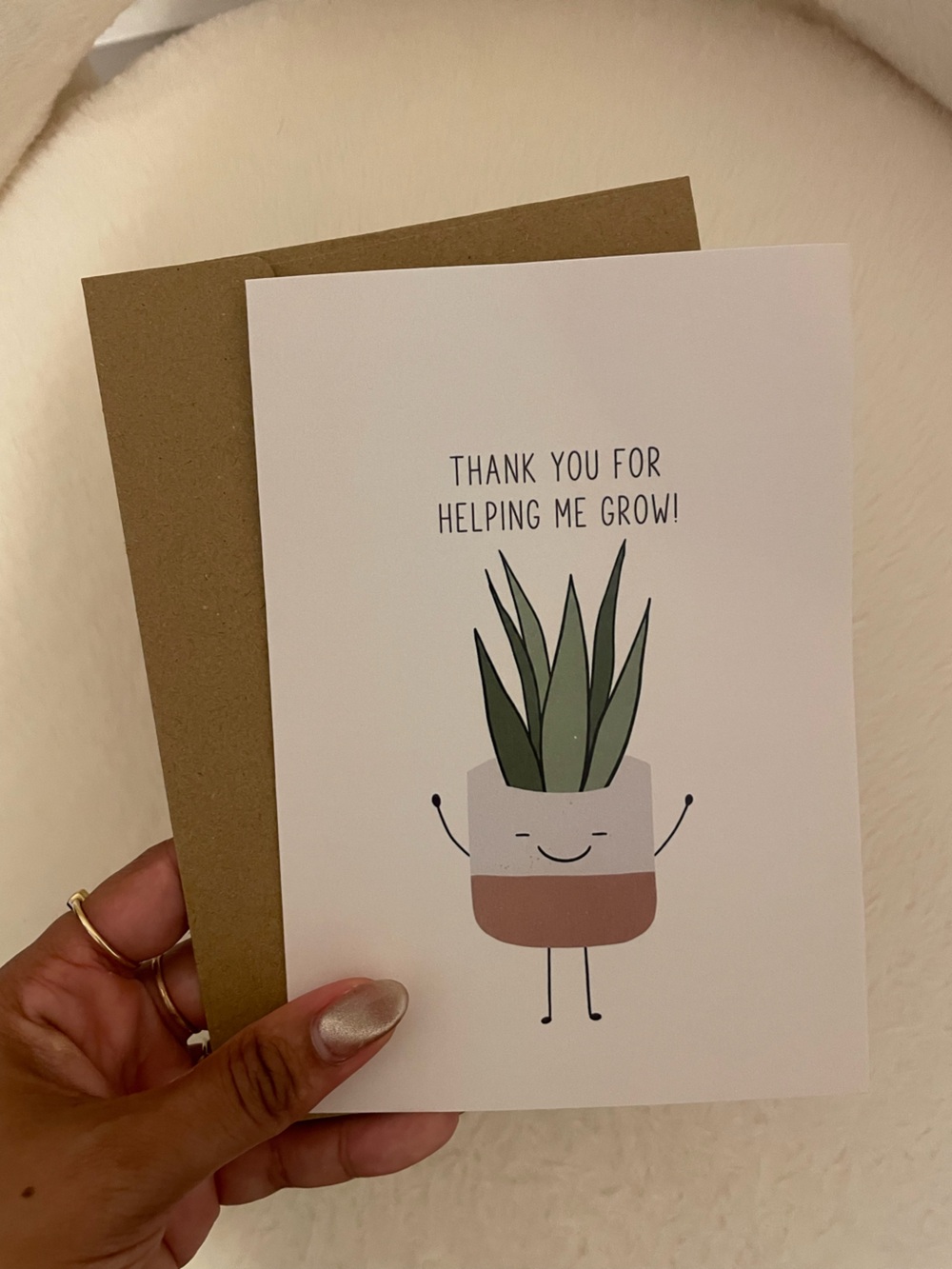 Plant Thank You Card